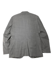 Hugo Boss Mens Modern fit Suit Jacket Blazer 40 R Grey Solid Stretch