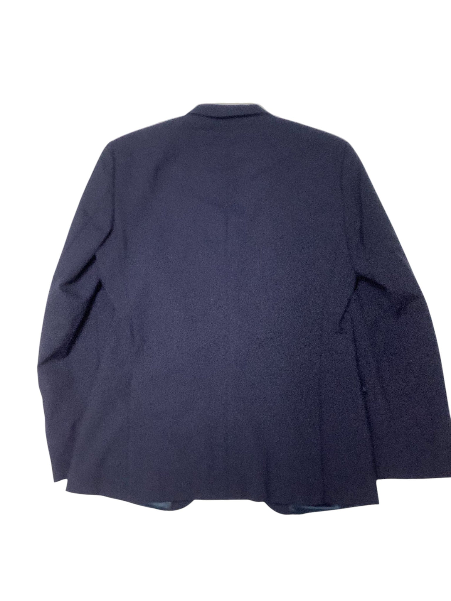Hugo Boss Mens Modern fit Suit Jacket Blazer 38 R Navy Blue Solid Stretch