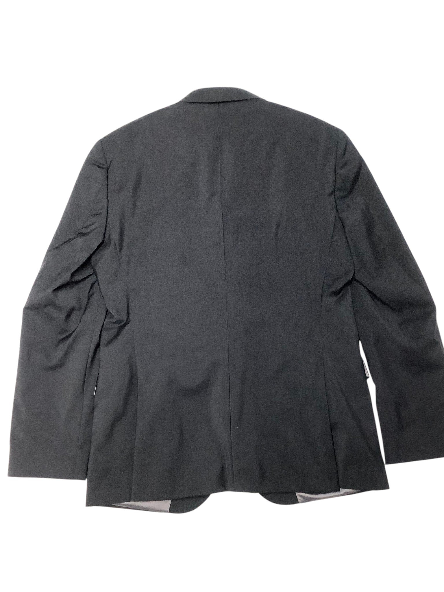Hugo Boss Mens Modern fit Suit Jacket Blazer 36 R Charcoal Grey Solid Stretch