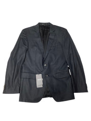 Hugo Boss Mens Slim fit Suit Jacket Blazer 38 R Black Solid Stretch