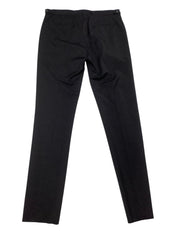 Paul Smith Mens Extra-Slim fit Wool Tuxedo Pants Size 34 Black Solid