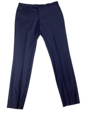 Paul Smith Mens Slim fit Wool Dress Pants Size 36 Navy Blue Solid