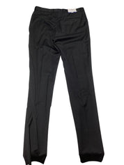 Hart Schaffner Marx Mens Regular fit Wool Dress Pants Size 36 Black Solid