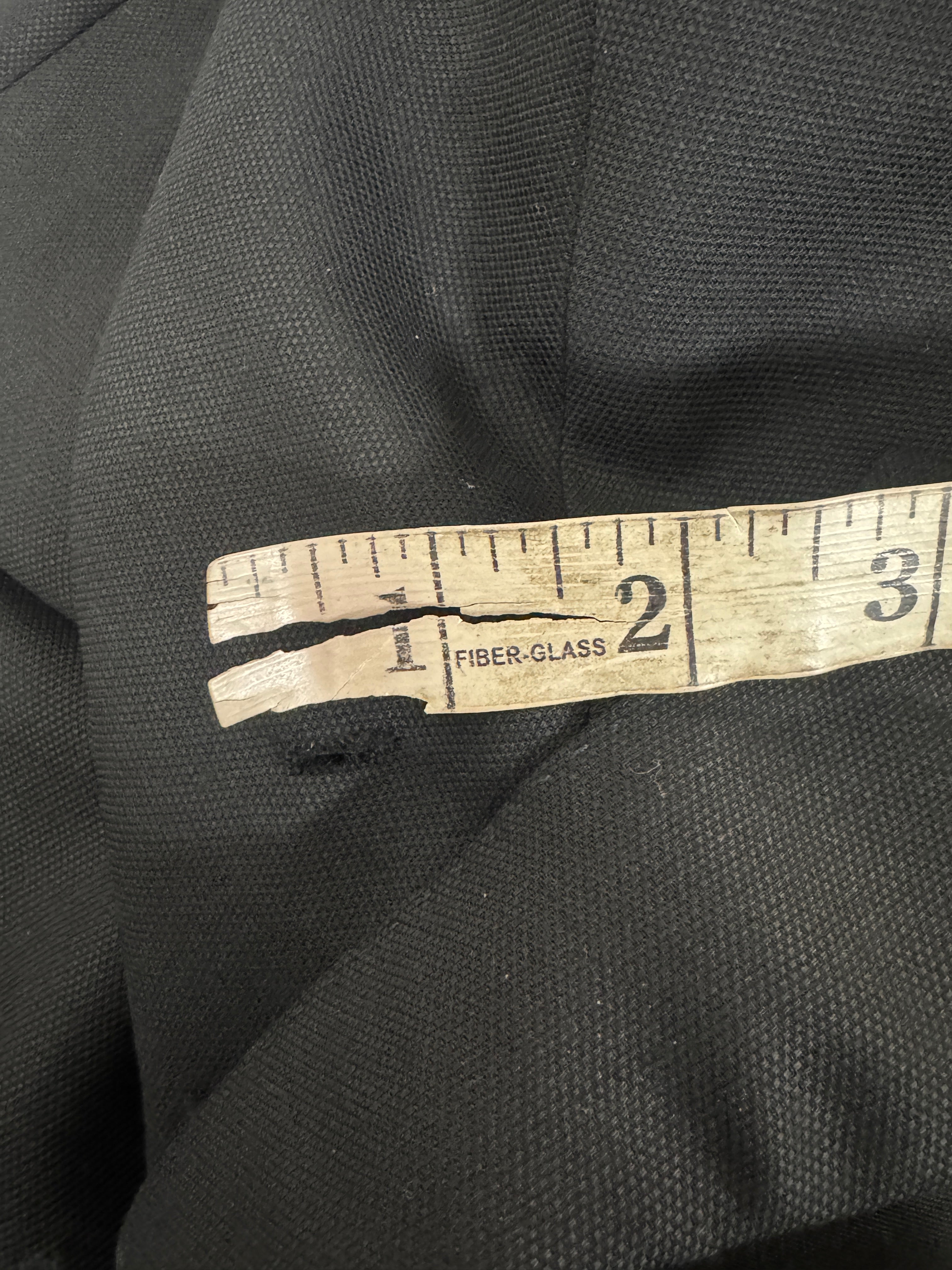 Canali Mens Modern fit Capri 2 Piece Suit 46 R / 38 Waist Black Solid
