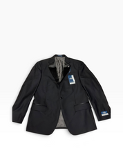 Hart Schaffner Marx Mens Regular fit Wool Tuxedo Jacket Blazer 42 R Black Solid