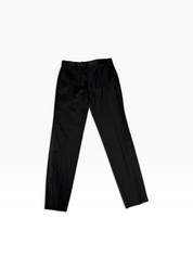 Hugo Boss Mens Slim fit Tuxedo Pants Size 40 Black Solid Stretch