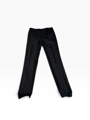 Hart Schaffner Marx Mens Classic fit Wool Tuxedo Pants Size 38 Black Solid