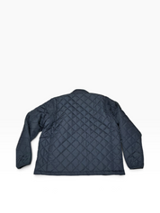 Hawke & Co Mens Quilted Coat Jacket XXL Navy Blue Stretch Solid