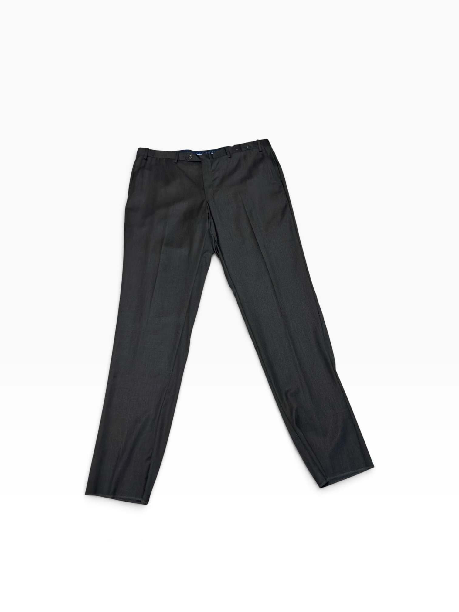 Peter Millar Mens Regular fit Wool Dress Pants Size 42 Charcoal Grey
