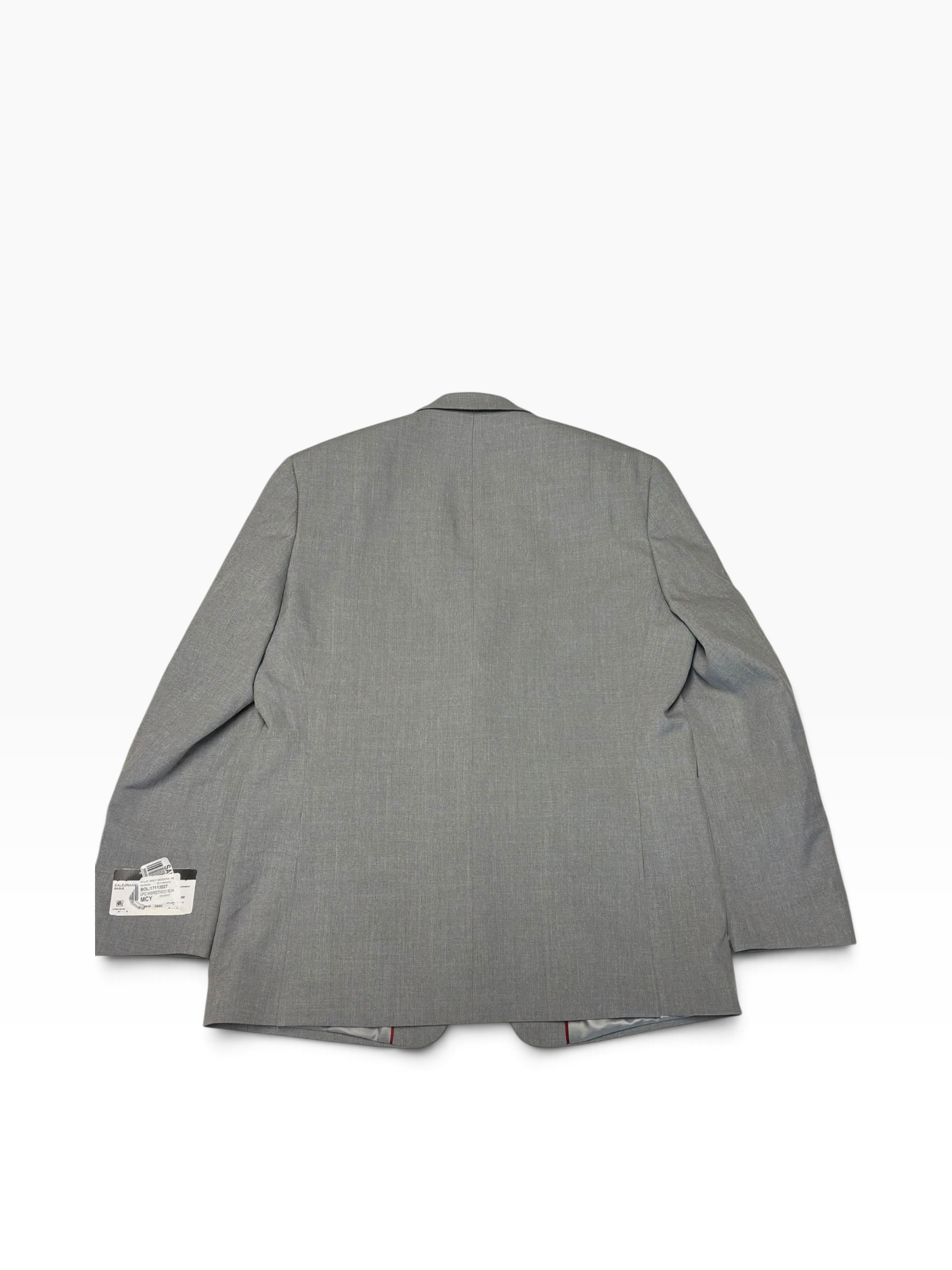 Perry Ellis Portfolio Mens Modern fit Suit Jacket Blazer 42 R Light Grey Solid