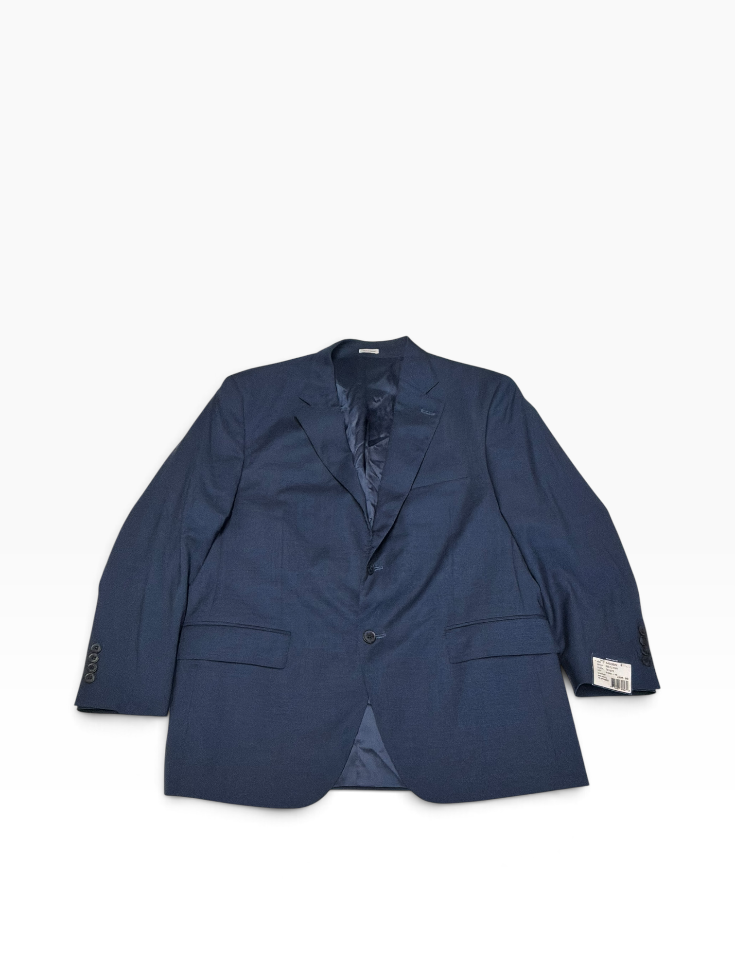 Peter Millar Mens Regular fit Wool Suit Jacket Blazer 44 S Navy Blue Solid
