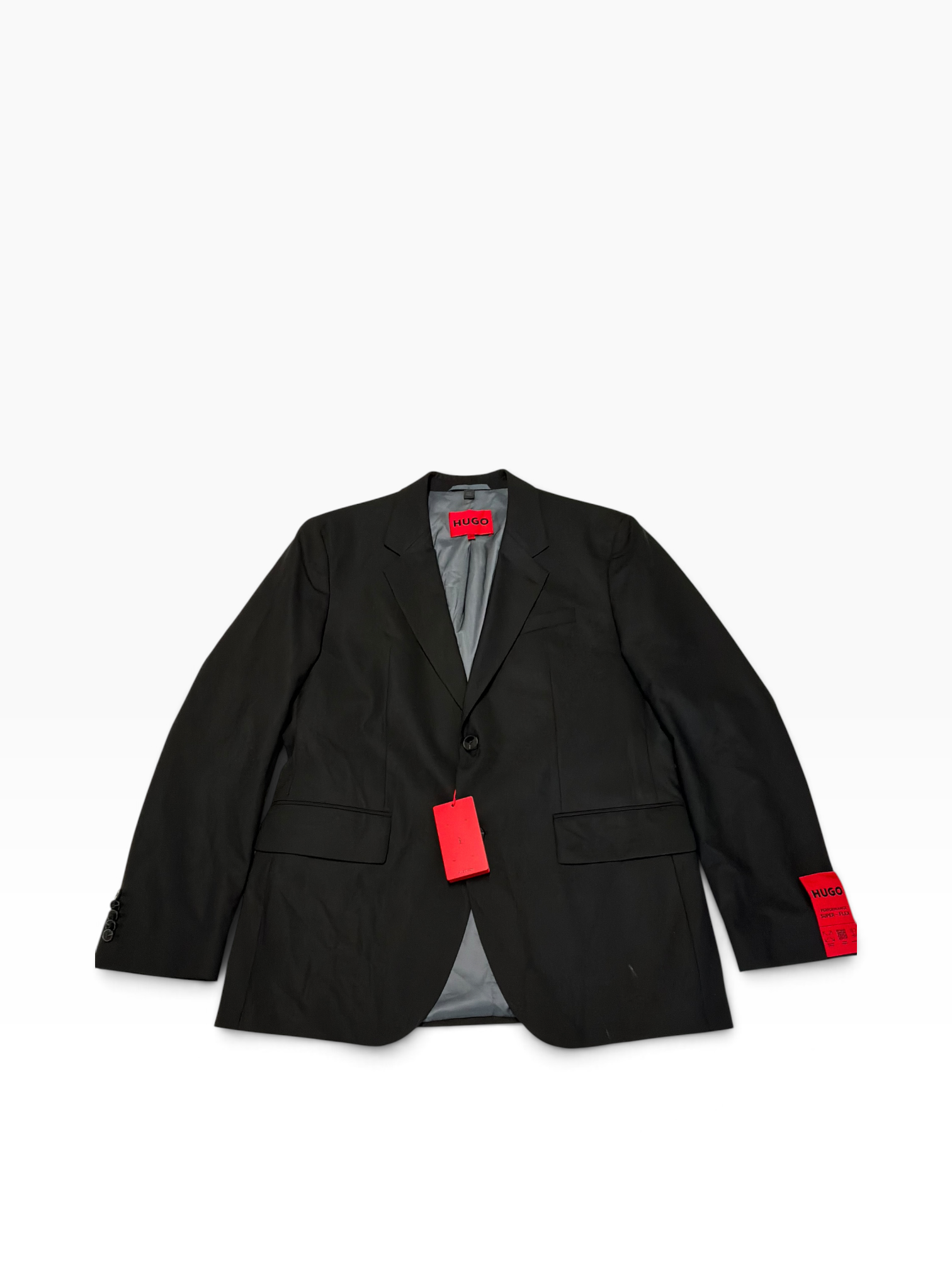 Hugo Boss Mens Modern fit Wool Suit Jacket Blazer 40 R Black