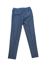 Canali Mens Regular fit Dress Suit Pants Size 37 Blue Wool
