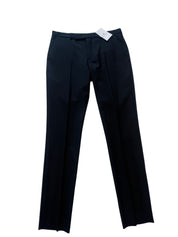 Paul Smith Mens Extra-Slim fit Dress Suit Pants Size 34 Black Solid