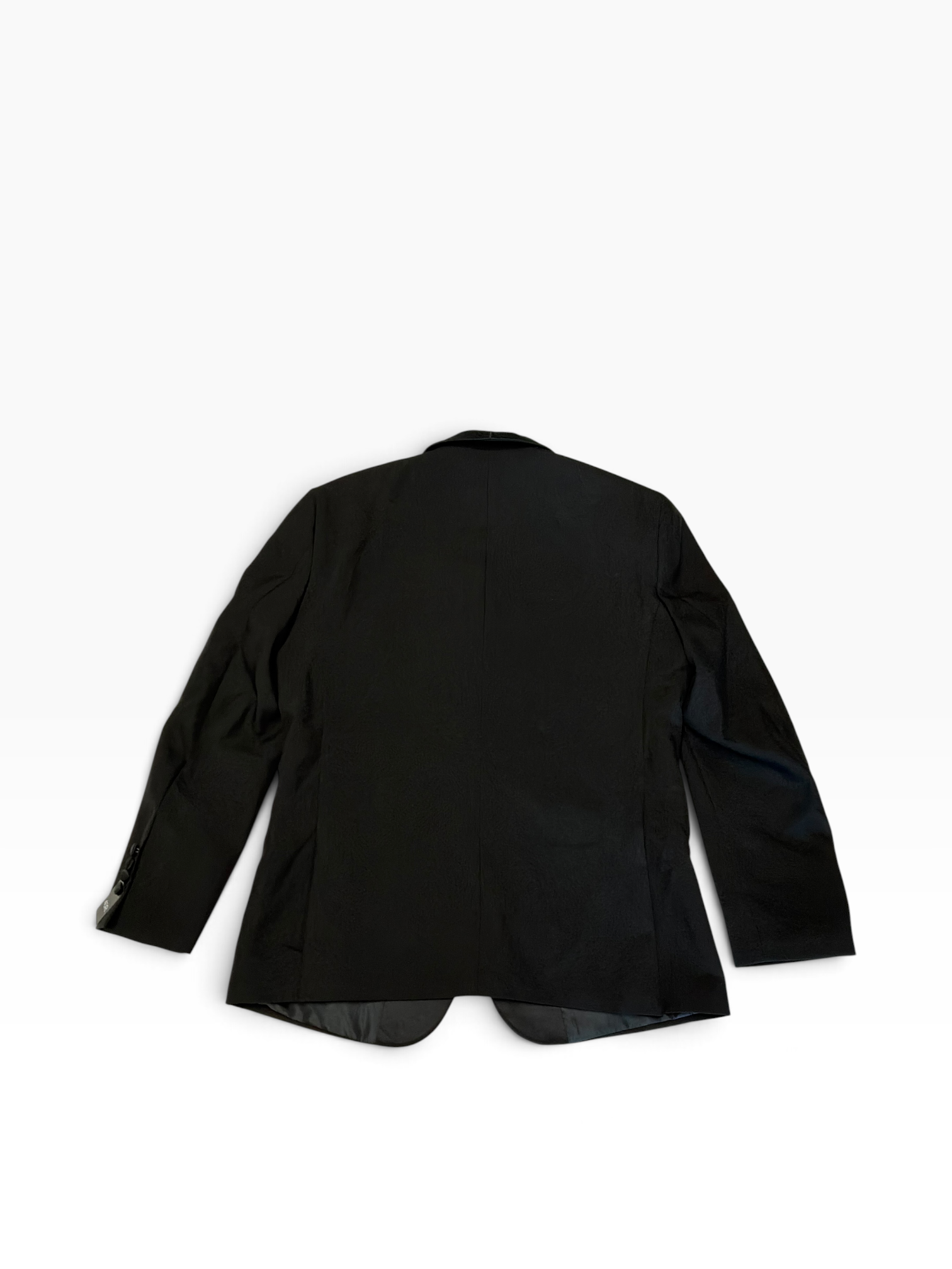 Braveman Mens Slim fit Tuxedo Jacket Blazer 40 R Black Solid