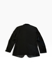 Braveman Mens Slim fit Tuxedo Jacket Blazer 40 R Black Solid