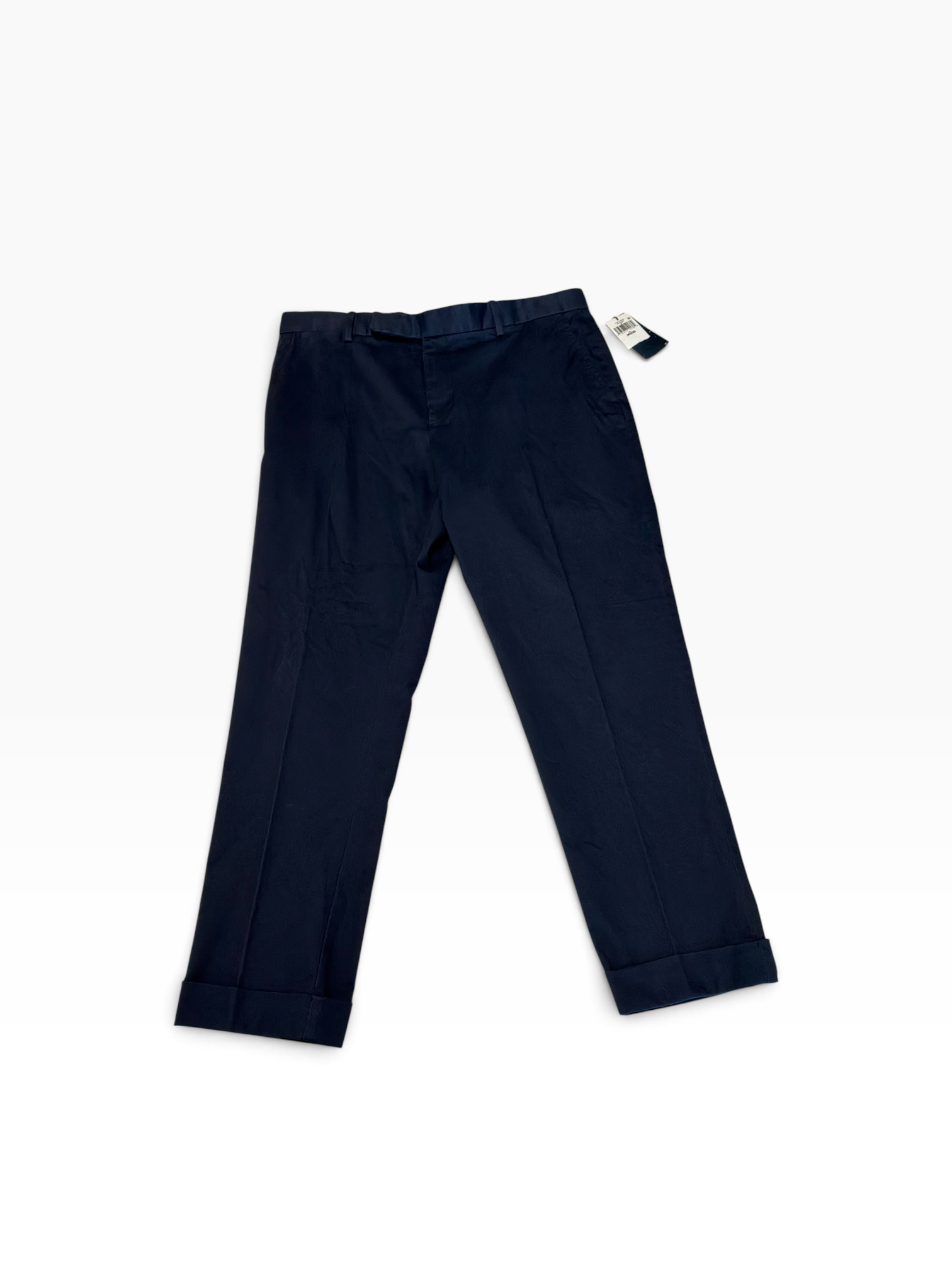 Polo Ralph Lauren Mens Regular fit Cotton Chinos Pants 36 / 30 Navy Blue Solid