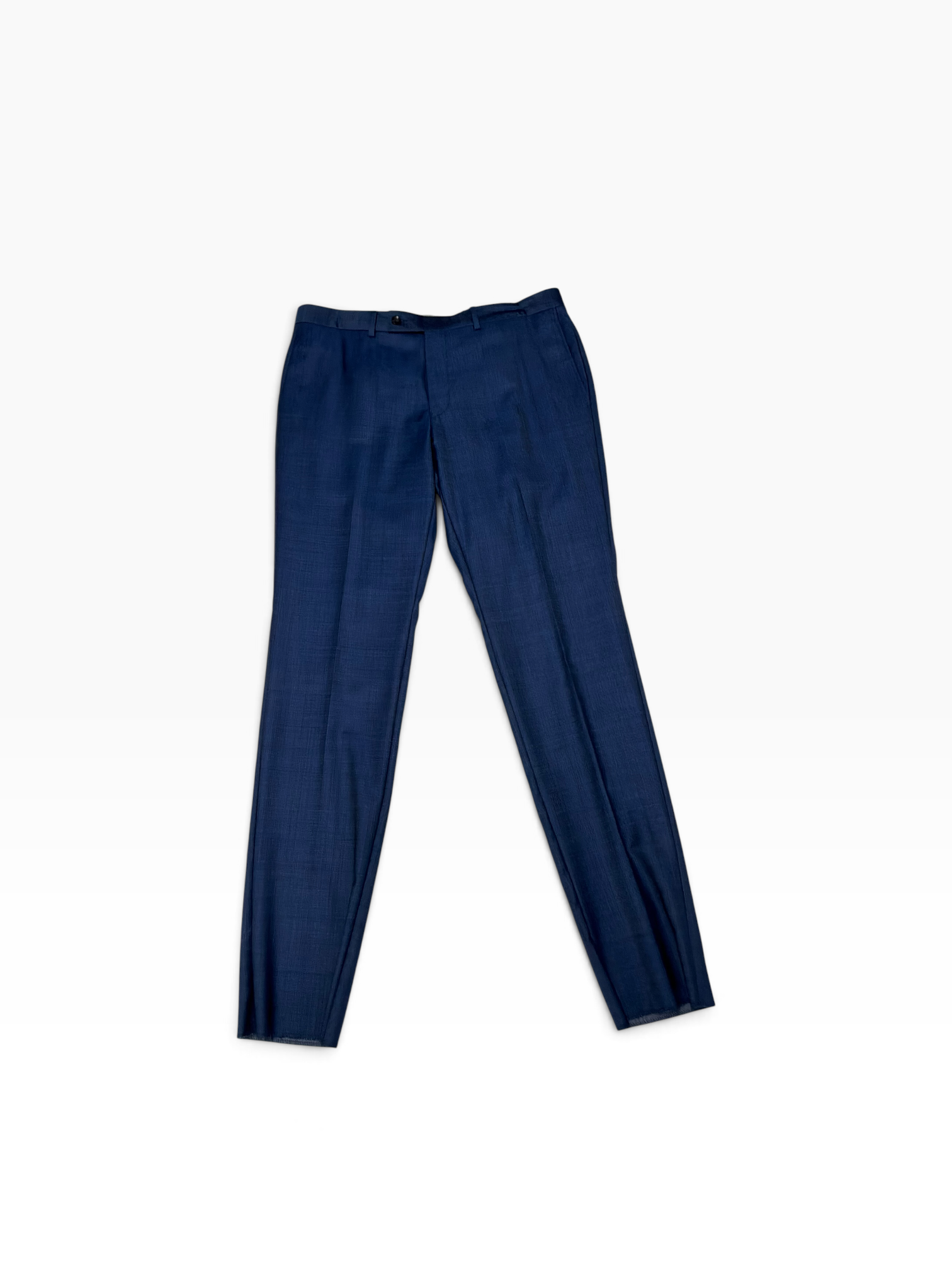 Jack Victor Mens ESPIRIT Regular fit Wool 2 Piece Suit 42 S Pants 36 Blue