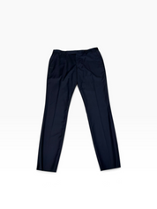 Paul Smith Mens Soho Extra Slim fit Suit 46 R Pants 38 Navy Blue Sharkskin