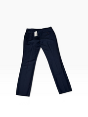 Paul Smith Mens Soho Extra Slim fit Suit 46 R Pants 38 Navy Blue Sharkskin