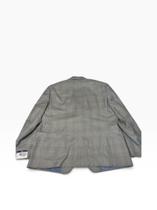 Hart Schaffner Marx Mens Classic fit Wool Suit Jacket Blazer 48 R Grey Plaid