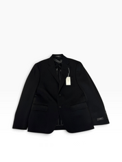 Vince Stretch Wool Unstructured Slim Fit Blazer Sport Coat 38 S Black Solid