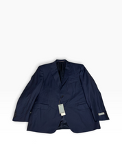 Canali Mens Classic fit Siena Suit Jacket Blazer 42 R Navy Blue Tonal Striped