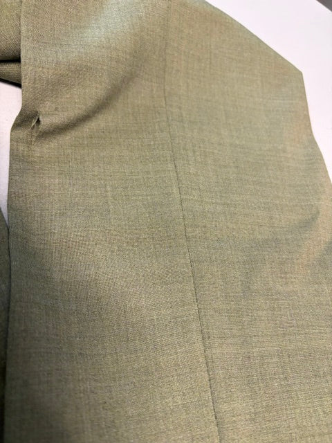 Hugo Boss Mens Modern fit  Wool Dress Pants 30 / 32 Green Solid