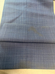Hugo Boss Mens Modern fit Dress Pants 30 / 32 Navy Blue Plaid Stretch Wool