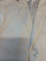 Tommy Hilfiger Mens Modern fit Linen Cotton Sport Coat Blazer 40 R White Solid