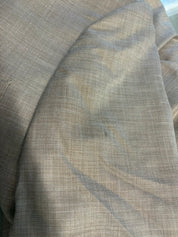 Tallia Mens Classic fit Suit Jacket Blazer 46 S Beige Solid Stretch