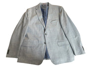 Tommy Hilfiger Mens Modern fit Sport Coat Blazer 46 R Light Blue Plaid Stretch