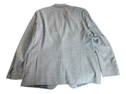 Tommy Hilfiger Mens Modern fit Sport Coat Blazer 46 R Light Blue Plaid Stretch