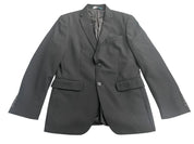 Perry Ellis Mens Modern fit Suit Jacket Blazer 38 S Black Solid Stretch