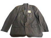 Calvin Klein Mens Regular fit Suit Jacket Blazer 48 XL Black Herringbone