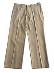 Haggar Mens Classic fit Chinos 38 / 30 Beige Solid