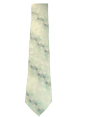 Perry Ellis Mens Shaded Square Necktie Green Tie