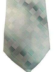 Perry Ellis Mens Shaded Square Necktie Green Tie