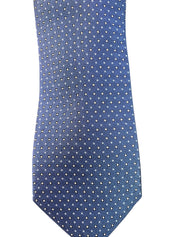 Michael Kors Mens Marbury Dot Necktie Blue Tie