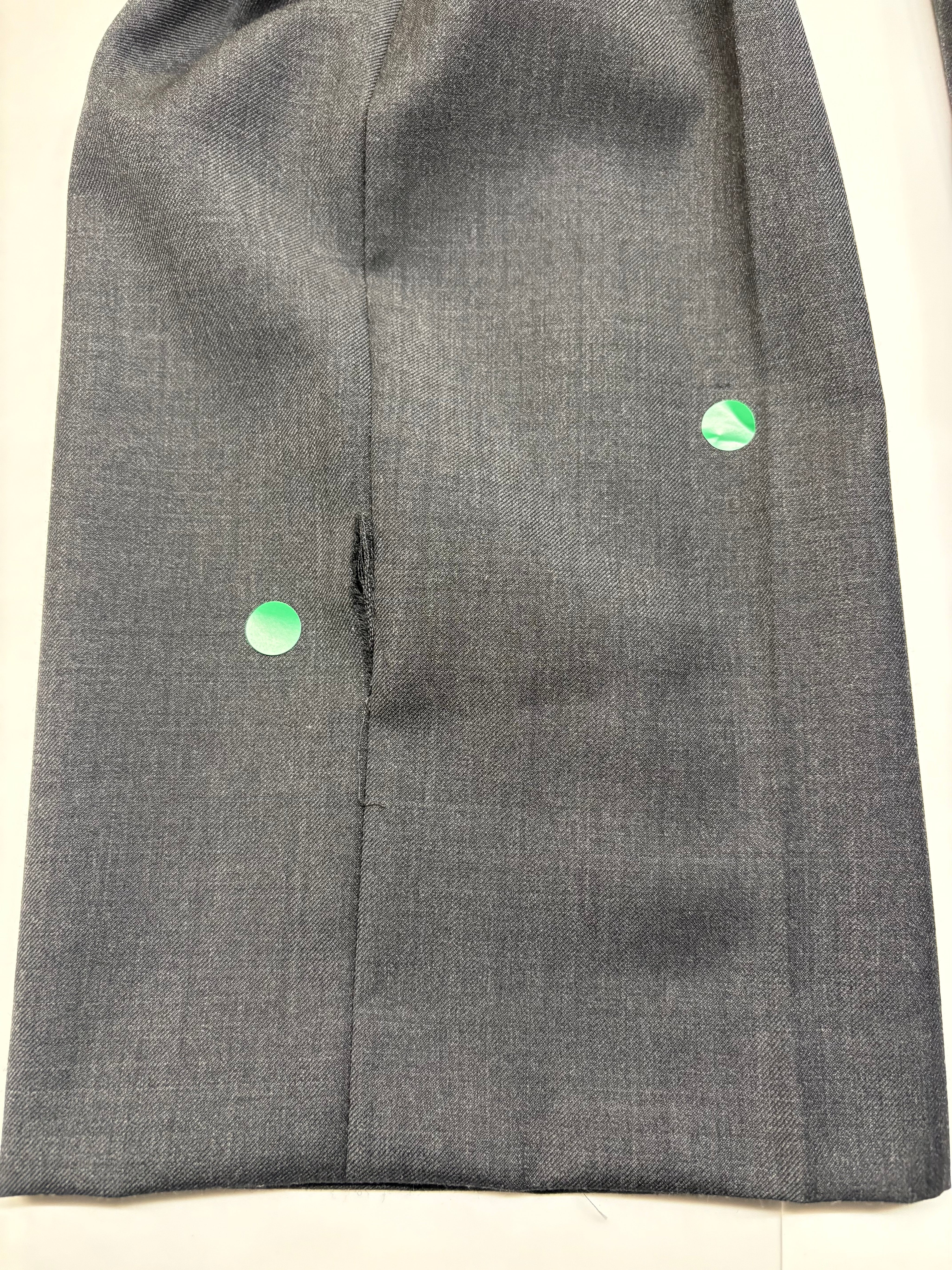 Michael Kors Mens Classic fit  Wool Dress Pants 36 / 34 Charcoal  Gray Solid