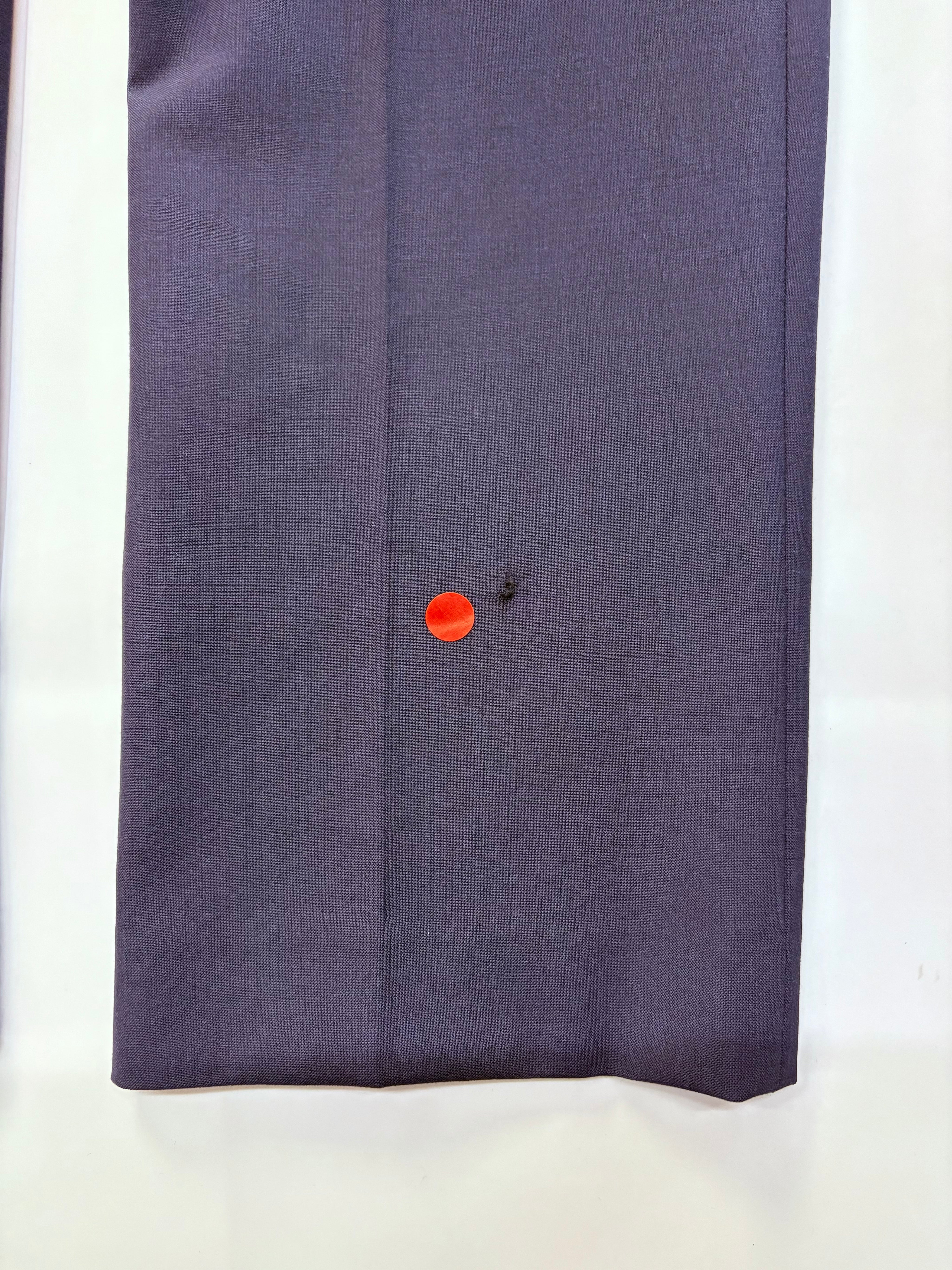 Bar Iii Mens Slim fit  Wool Dress Pants 30 / 32 Navy  Blue Solid