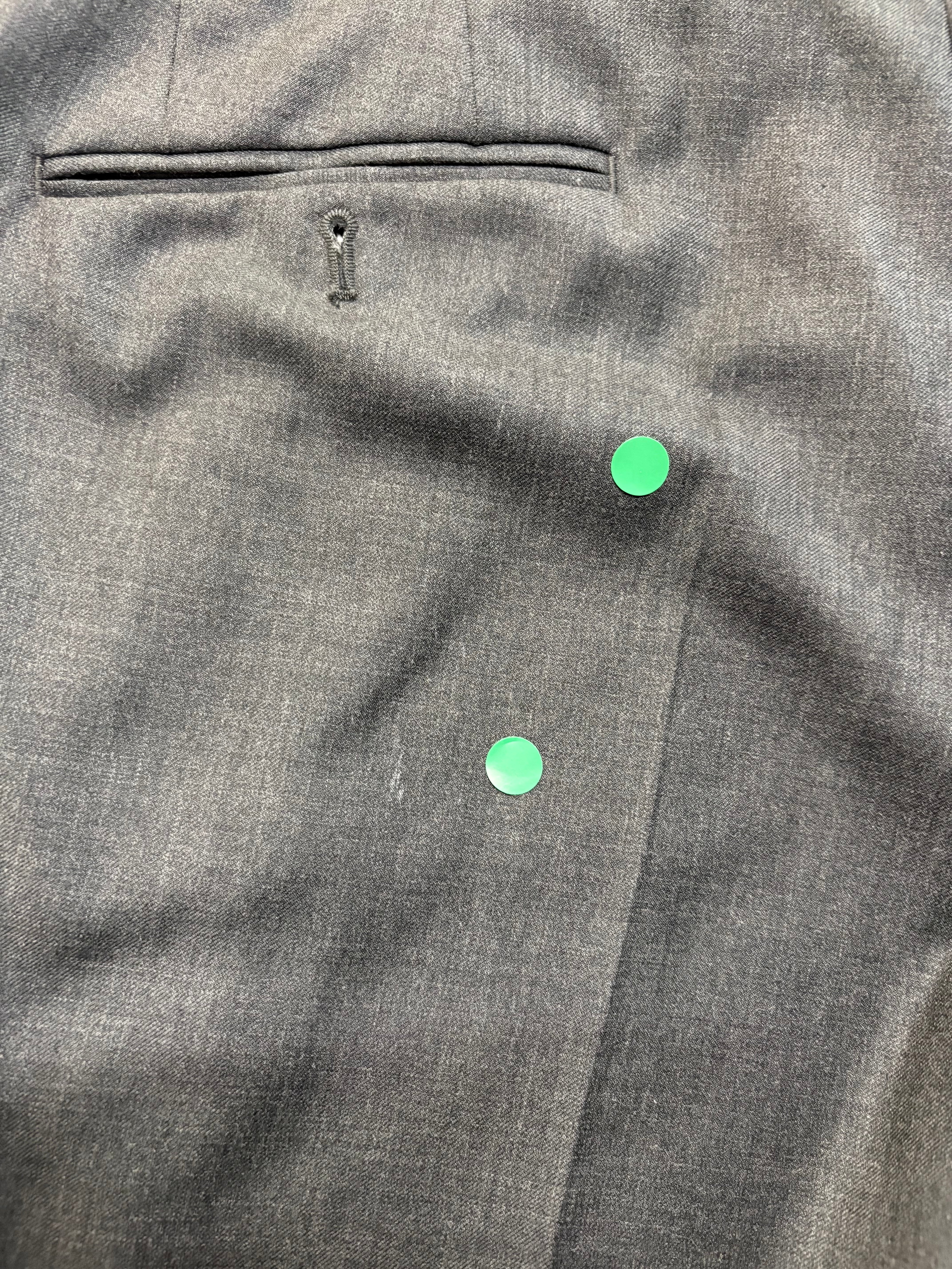 Michael Kors Mens Classic fit Wool Dress Pants 36 / 29 Charcoal  Grey Solid