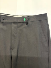 Calvin Klein Mens Slim fit Dress Pants 32 / 32 Black Solid Stretch