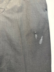 Brooks Brothers Mens Classic fit Wool Cotton Dress Pants 38 / 34 Charcoal Gray