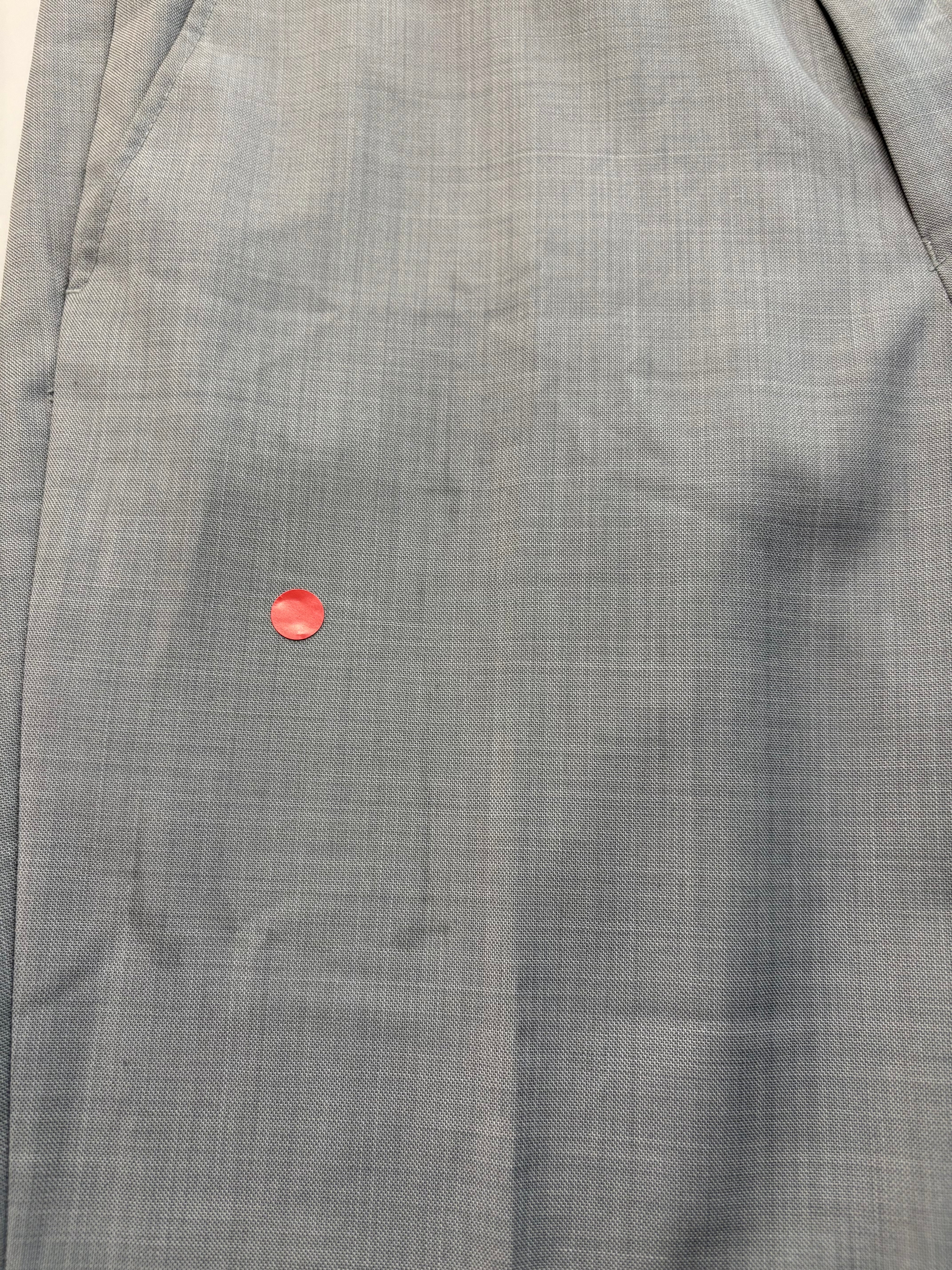 Bar Iii Mens Slim fit Wool Dress Pants 30 / 30 Light Grey Solid
