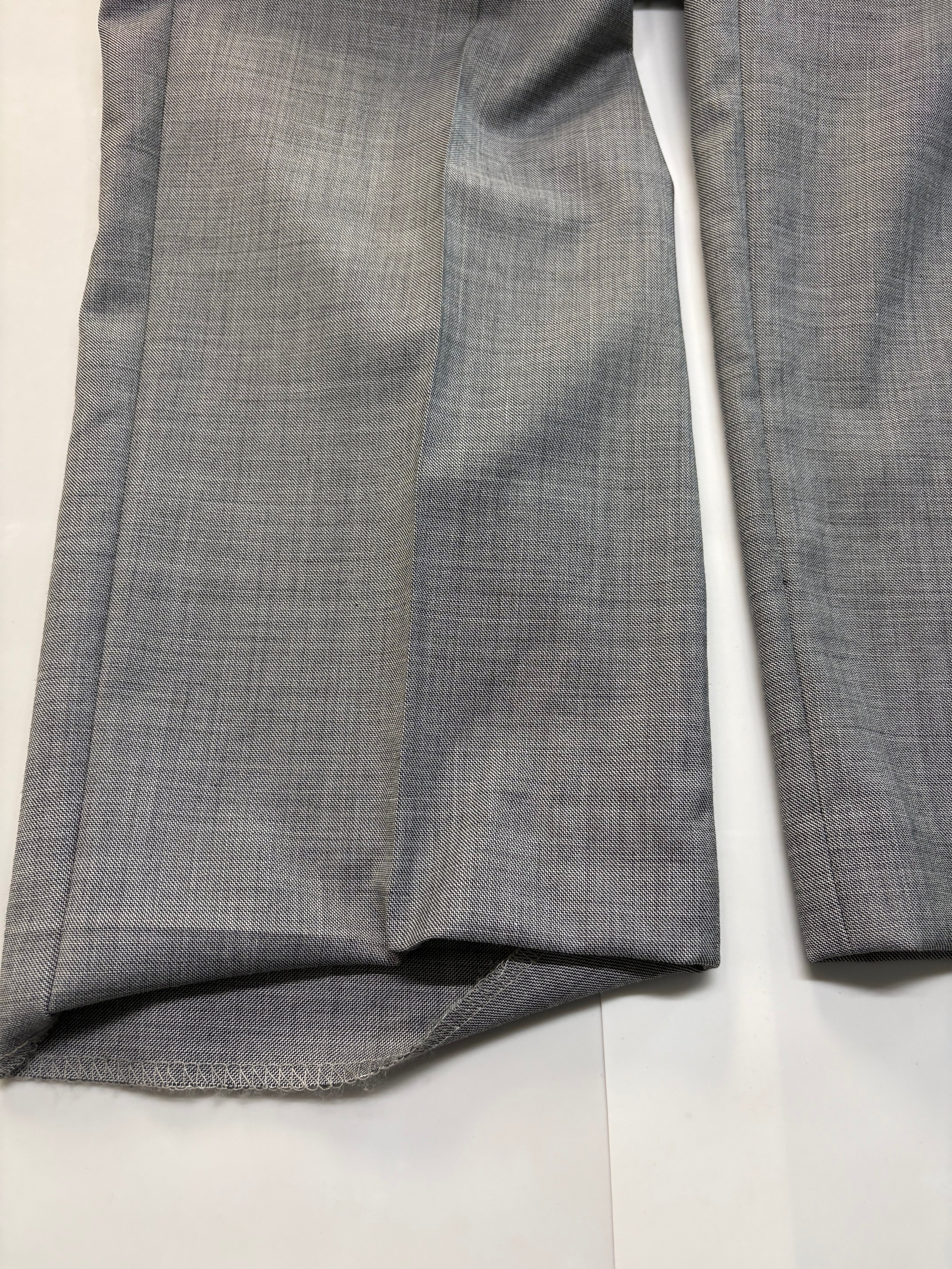 Tommy Hilfiger Mens Modern fit  Wool Dress Pants 40 / 32 Grey Solid