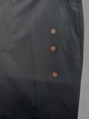 Bar Iii Mens Slim fit Wool Dress Pants 32 / 32 Black Solid