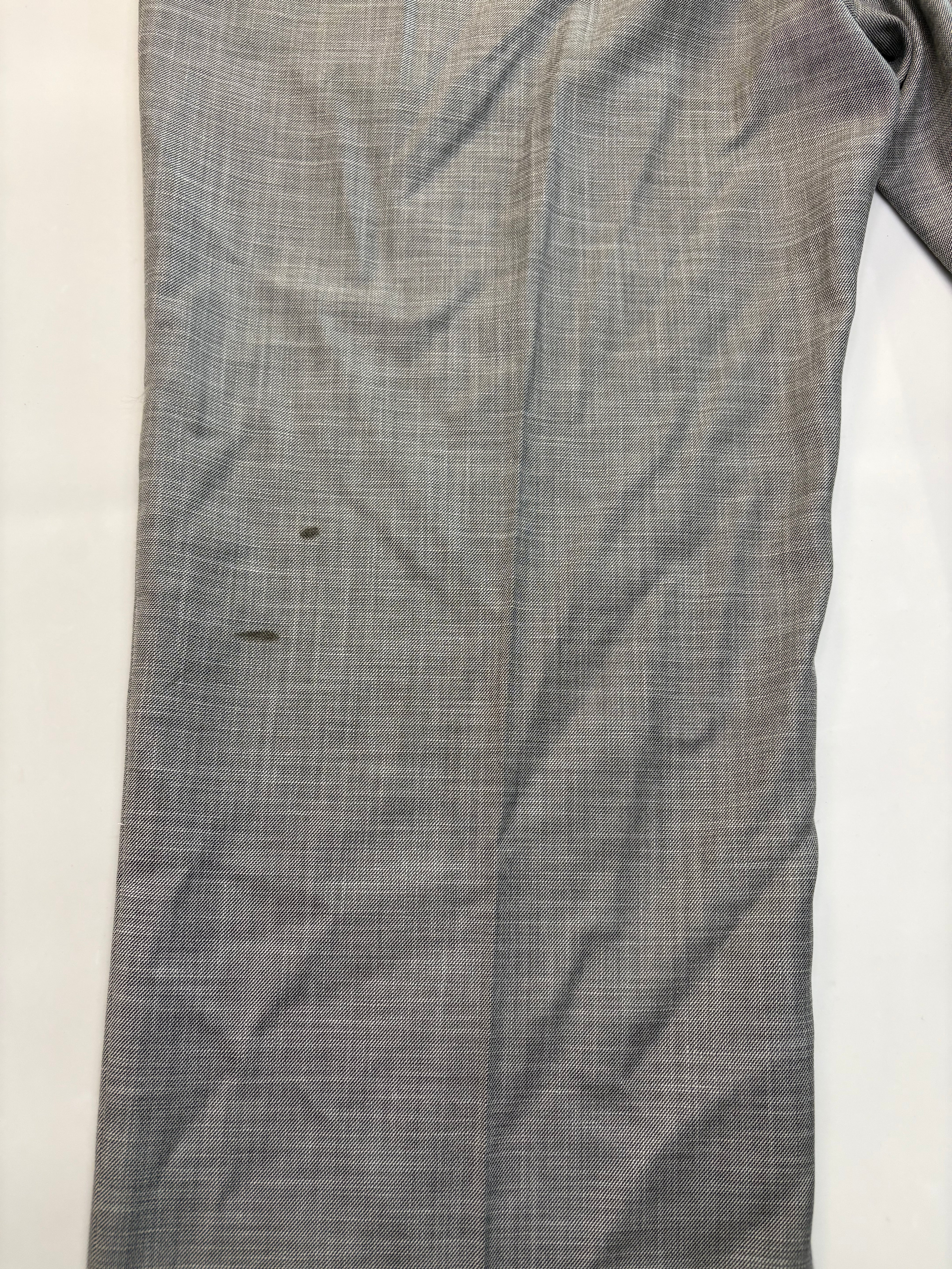 Perry Ellis Portfolio Mens Modern fit Dress Pants 30 / 30 Gray Sharkskin