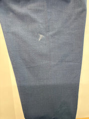 Bar III Mens Slim fit Wool Dress Pants 34 / 30 Blue Solid