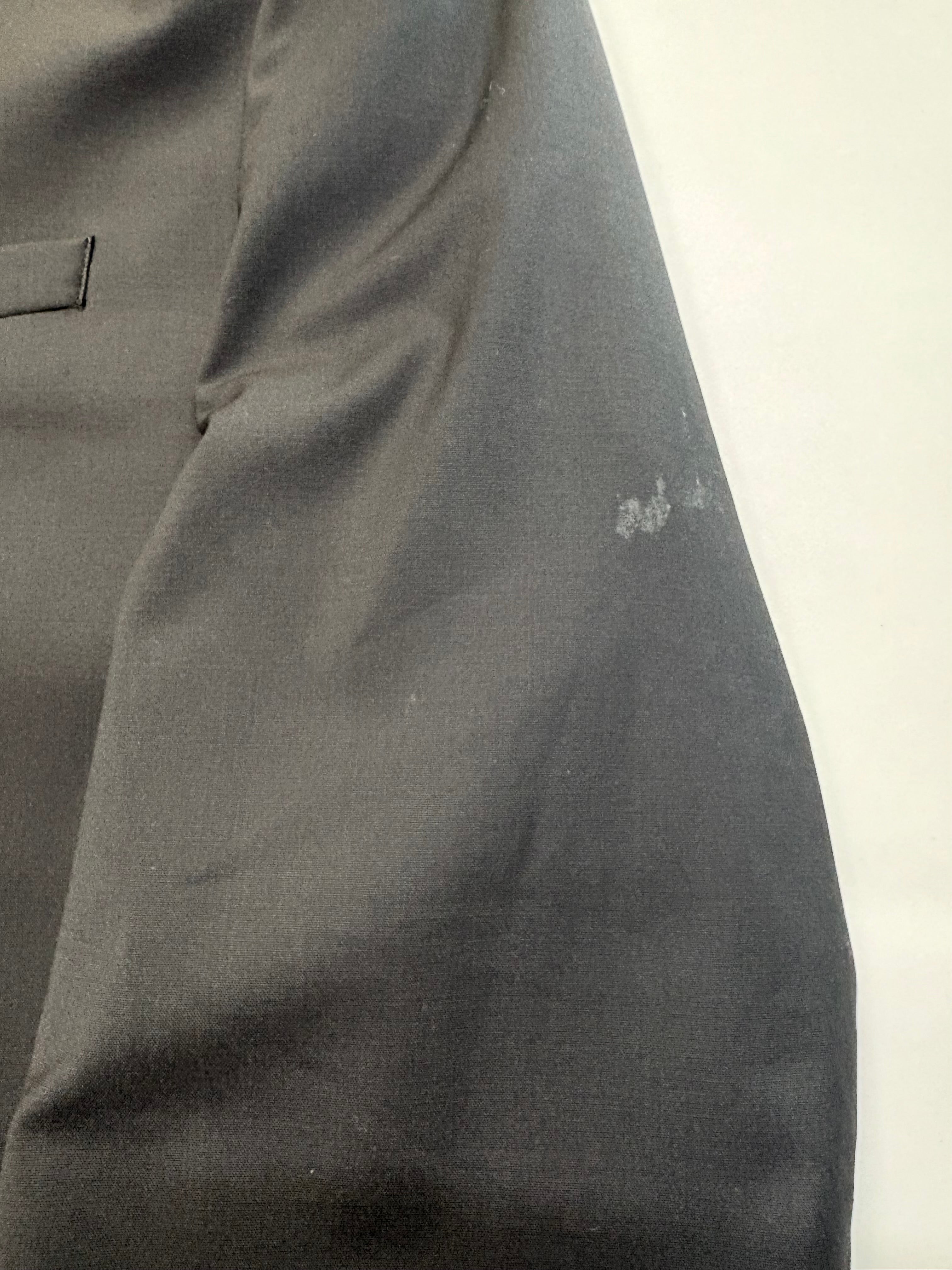 Hugo Boss Mens Modern fit Wool Suit Jacket Blazer 42 R Black Solid Stretch
